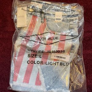 Judy Blue 4th of July Jean shorts